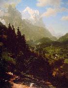 Albert Bierstadt, The  Wetterhorn